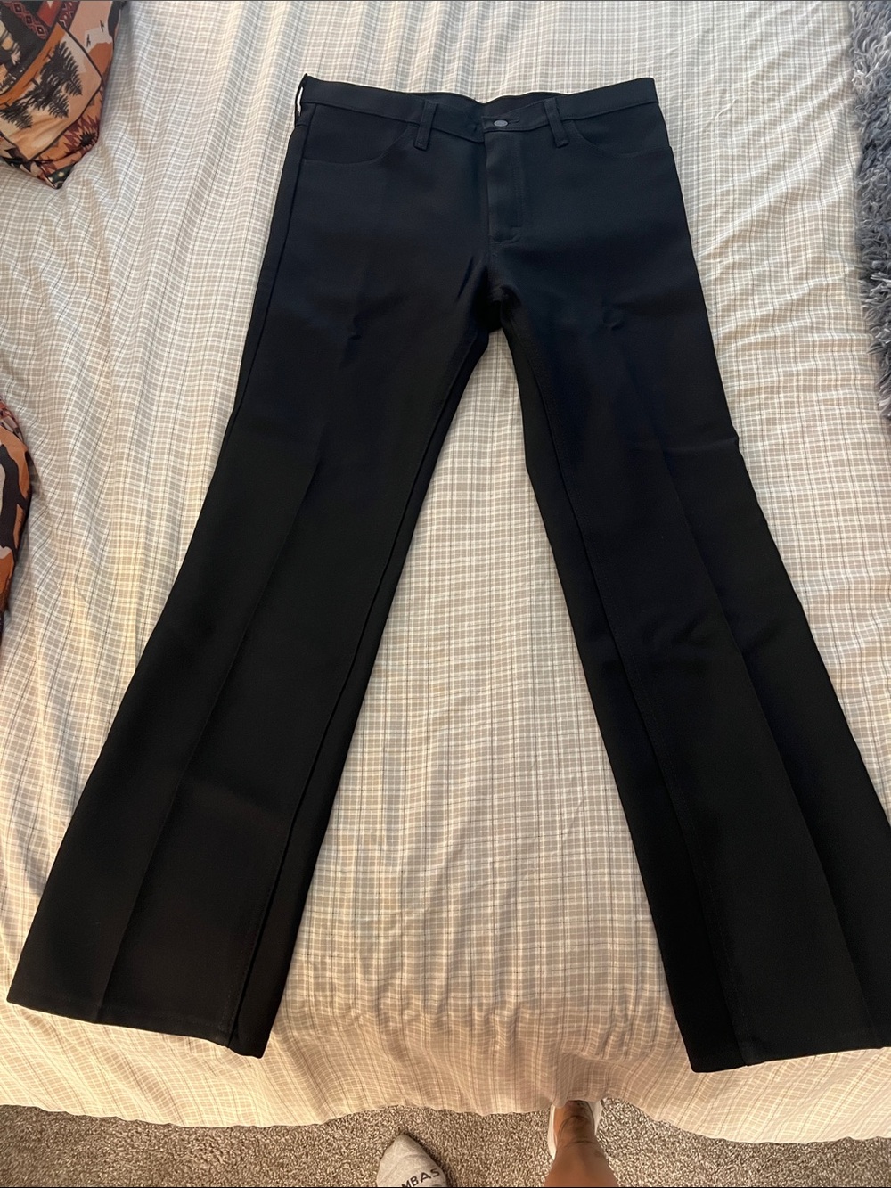 Wrangler Black Dress Pants for Men